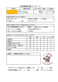 【アンケート画像】お一人暮らしだったおじ様の入院を期にお片づけいたしました　大和高田市　Ｏ様　59歳